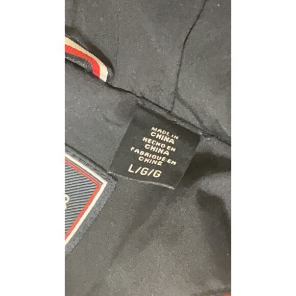 TOMMY HILFIGER Red & Blue Coat Size L NEW - Picture 12 of 14